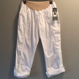 White Motherhood Maternity Pants size M